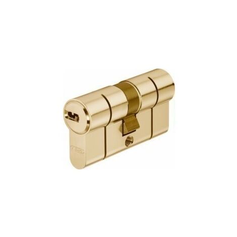Cilindro seguridad D66PS 30x50 laton marca ABUS