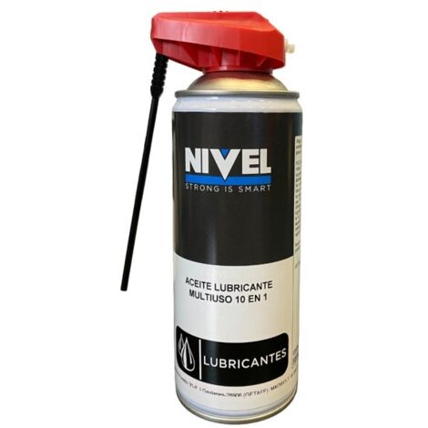 Aceite Lubricante Multiusos Spray 10 En 1 Nivel 400 Ml (1/2)