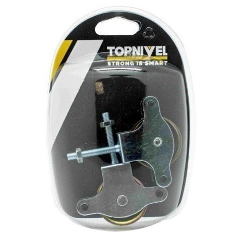 Polea Tendedero Tuerca 40Mm Metalica Cincado