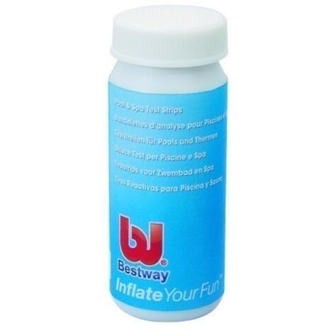 Tiras reactivas para agua, comprobador de pH 3 en 1 Bestway 58142