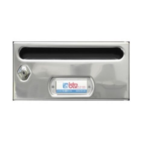 Buzon Interior Horizontal Btv Inox Mercurio 13506
