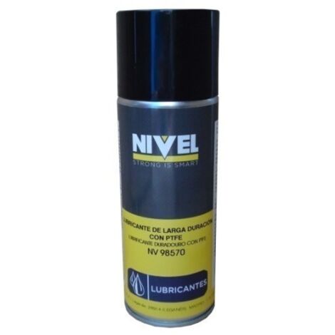Aceite Lubricante Larga Duracion Ptfe Spray Nivel 400 Ml