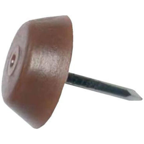 Deslizador Mueble 17Mm Patin Clavo Pl Marr Micel 100 Pz (1/2)