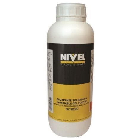 Decapante Soldadura Inoxidable Gel Fuerte Nivel 1 Lt