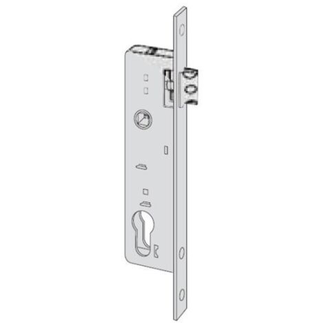 Cerradura Metalica Embutir 25Mm 446502250New Fori Cromo  Picaporte Cisa