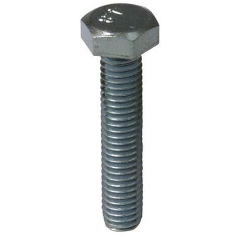 Tornillo Rosca Metrica 933 8.8 16X080Mm Cincado Fontana 25 Pz