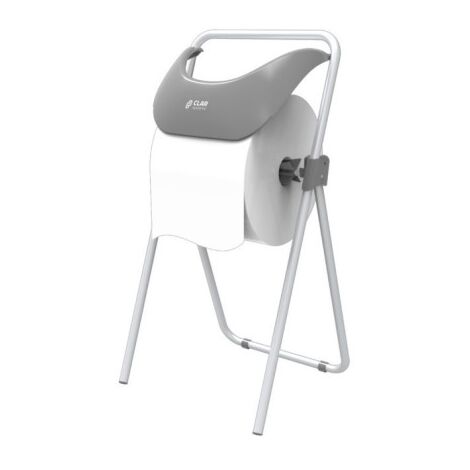Portabobina mecanico 845x400x200 papel suelo tripode ac/abs