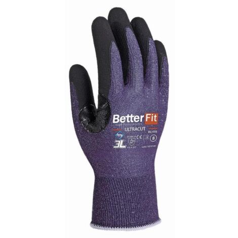 Guante Anticorte M08 3L Nitrilo Foam Mor Betterfit Ultracut