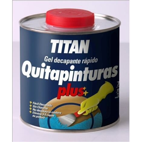 Quitapinturas Preparacion Madera 2,5 Lt Gel Titan-Plus Tita