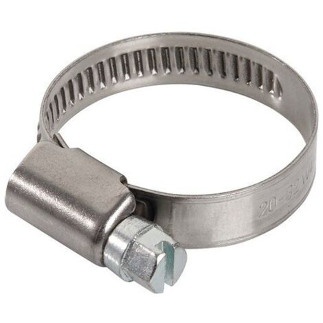 Abraz Sin Fin 20-32Mm Ancho 12Mm Inox W4 Torn Hex Nl7 50Pz
