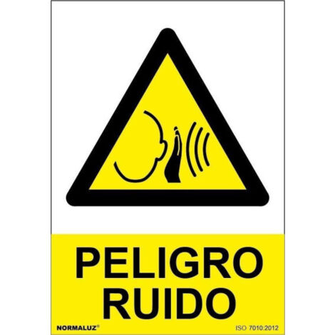 Señal 210X300Mm Pvc Peligro Ruido Rd30012