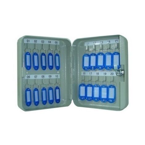 Armario Llavero 20 Llaves Vivah Metal Gris Vh99767 (1/4)