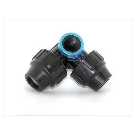 Codo Riego 90º Igual 32Mm-1" Esquina Fit Hemb Pp Natuur (1/6)