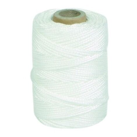 Hilo Atirantar 01,7Mm Polipropileno Blanco Trenzado Hyc 100 Mt