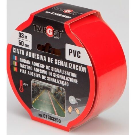 Cinta Adhesiva 50Mmx33Mt Sealizacion Target Pvc Ro C13R3350