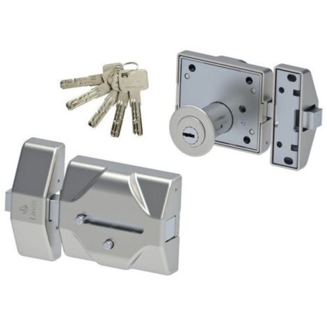 Cerrojo Sobr. 7930Rsscm 83X95Mm Alta Seg. Silencioso Cr/Mt L