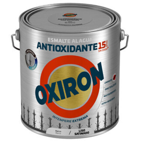 Esmalte Antioxidante Sat. 2,5 Lt Bl Ext. Liso Titan Oxiron