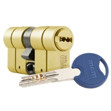 Mcm Scx Plus Cilindro De Alta Seguridad  30X40 - LATON