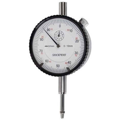 Reloj Comparador Din 878 10 Mm Lectura 0,01 Mm Con Proteccio