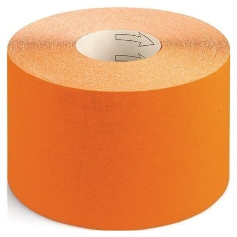 Rollo De Papel De Lija 115 Mm Granulacion 80 Para Madera/Pin