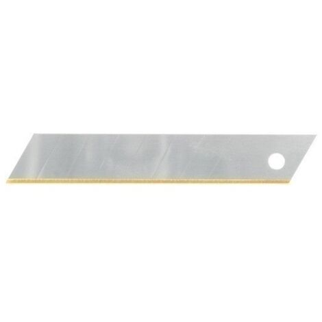 Cuchilla De Corte L 142 X An 25 X Gr 0,7 Mm Titanio 6 Puntos