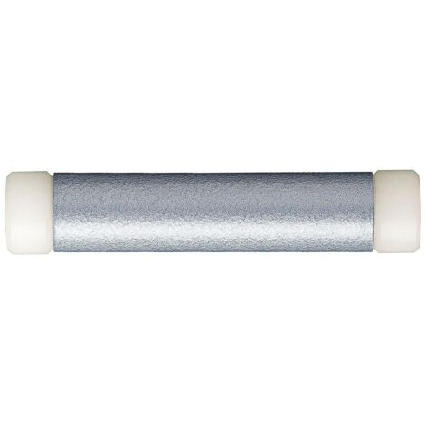 Aldaba L.150mm cabeza-Ø 25mm antirrebote Nyl. Blanco duro HALDER