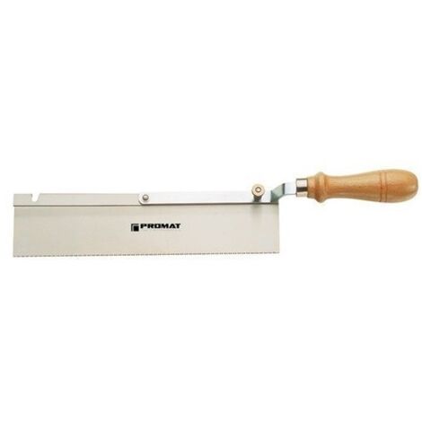 Serrucho Carp Ebanista 250Mm Dentado Fino Templa M/Acoda Mad