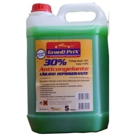 Anticongelante Coche Refr. 5Lt 30% -18 Ver 5 Lt Bottari