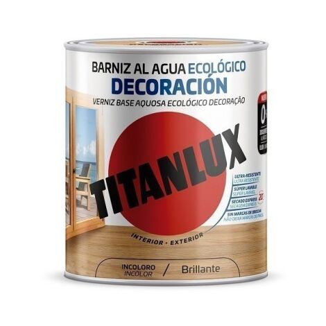 Barniz Madera Brillante 250 Ml Palis Al Agua Ecologico Decoracion In