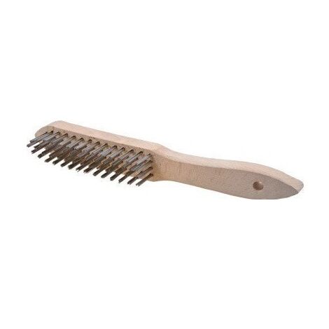 Cepillo Metalico Longitud 295 Mm 0,3 Mm Acero Inoxidable 5 H