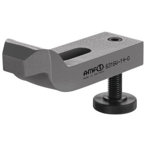 Brazo de sujeción N ° 6316V para ranura en T 20 + 22mm L.200mm AMF
