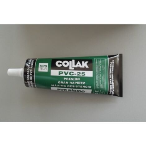Adhesivo pvc 125 ml 125 ml pvc-25 collak