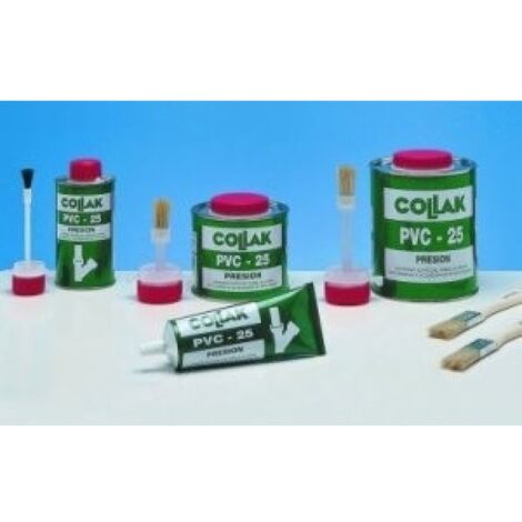 COLLAK 200500TP Adhesivo soldadura P.V.C.-25 pincel 500ml (1/2)