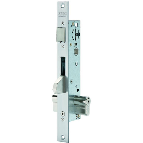 Cerradura Metalica Embutir 15X25Mm 2210Be253Ai Inox Picaporte/Palanca Basculante Tesa