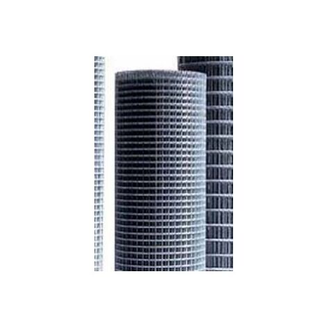 Malla Cercado Electrosoldada. 12,7X12,7X0,80 0,5X5M Acero Galv Nivel