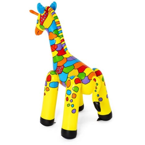 Juego Piscina 142X104X198Cm Rociador Bestway Pl Jumbo Giraffe