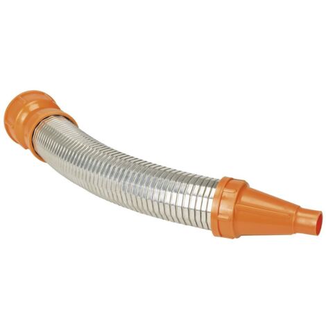 Tubo de salida, flexible, metal (1/2)