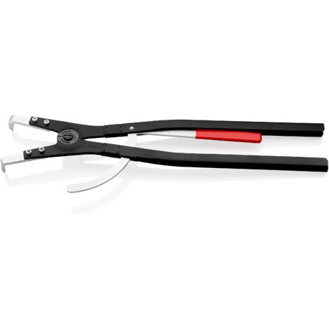 KNIPEX 46 20 A51 Alicate para arandelas para arandelas exteriores de ejes recubierto de pintura pulverizada, negro 570 mm