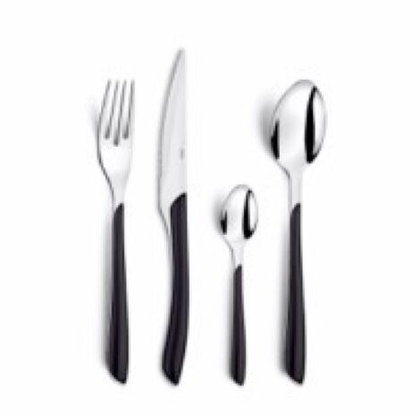 Cuberteria 24 Piezas Eclat Negro Amefa (1/2)