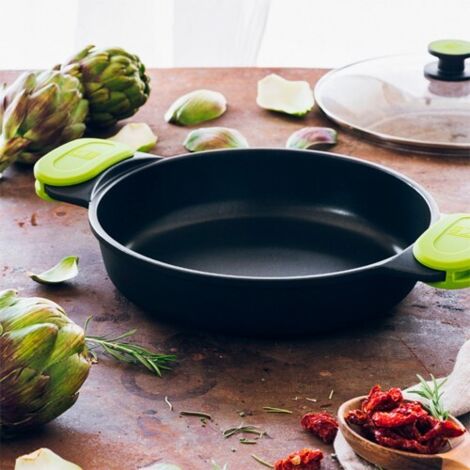 Cazuela Baja Aluminio Fundido Foodie Induccion 36 Cm (1/2)