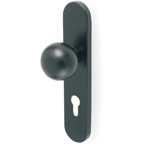 Pomo Puerta Ttf72Une Negro Antipanico Bocallave Exterior Tesa