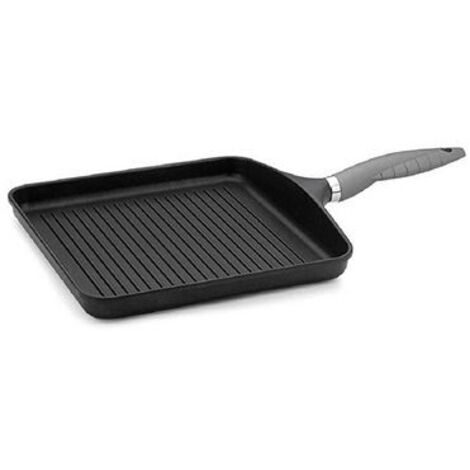 Grill Cocina Plancha 28X28CM Rayas C/M AL/FU Origen No Induccion (1/2)