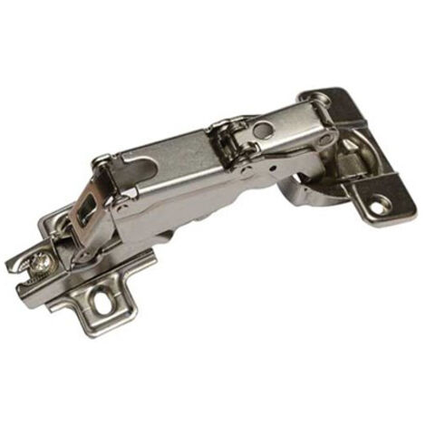 Caja de 12 bisagras con cazoleta de metal recta 35mm clip 165º 19224