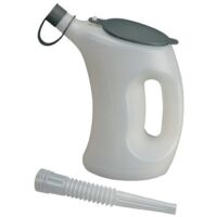 Vaso medidor 1l con tapa protectora / tapón protector / caño flexible HDPE PRESSOL