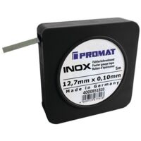 Cinta De Espesor Grosor 0,08 Mm Inox Longitud 5 Mm Ancho 12,