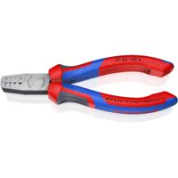 KNIPEX 97 62 145 A Crimpadora para punteras huecas con mangos confort 145 mm
