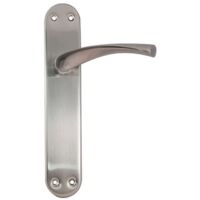 Manivela Pta 707 240X45Mm Pl/Lga Alum/Chapa Niq/Sat Micel 70