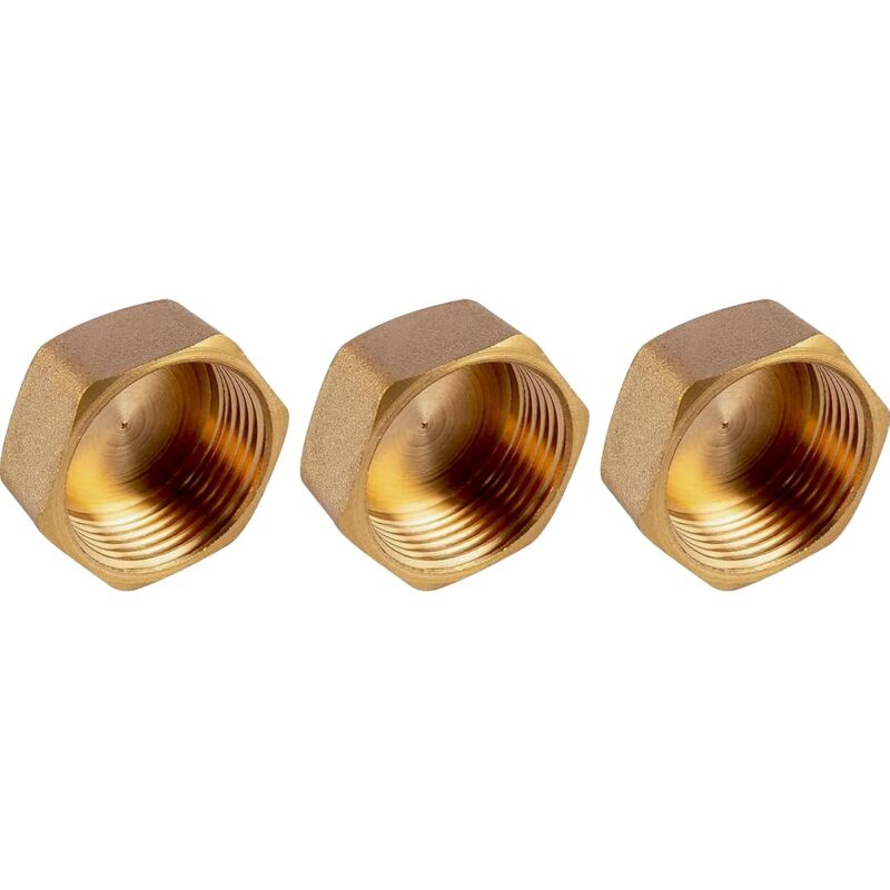 4 Raccords Hexagonaux Acier Inox 304 3/8" BSP - Filetage Mâle/femelle - Conversion Tuyauterie