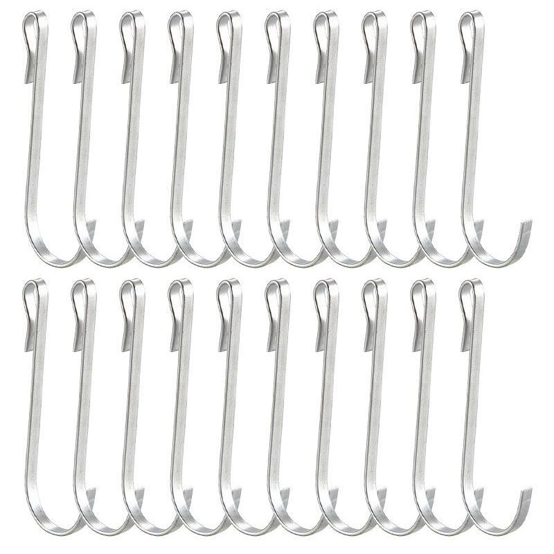 Crochets Porte 4 Pièces - Acier Inoxydable, Gain De Place