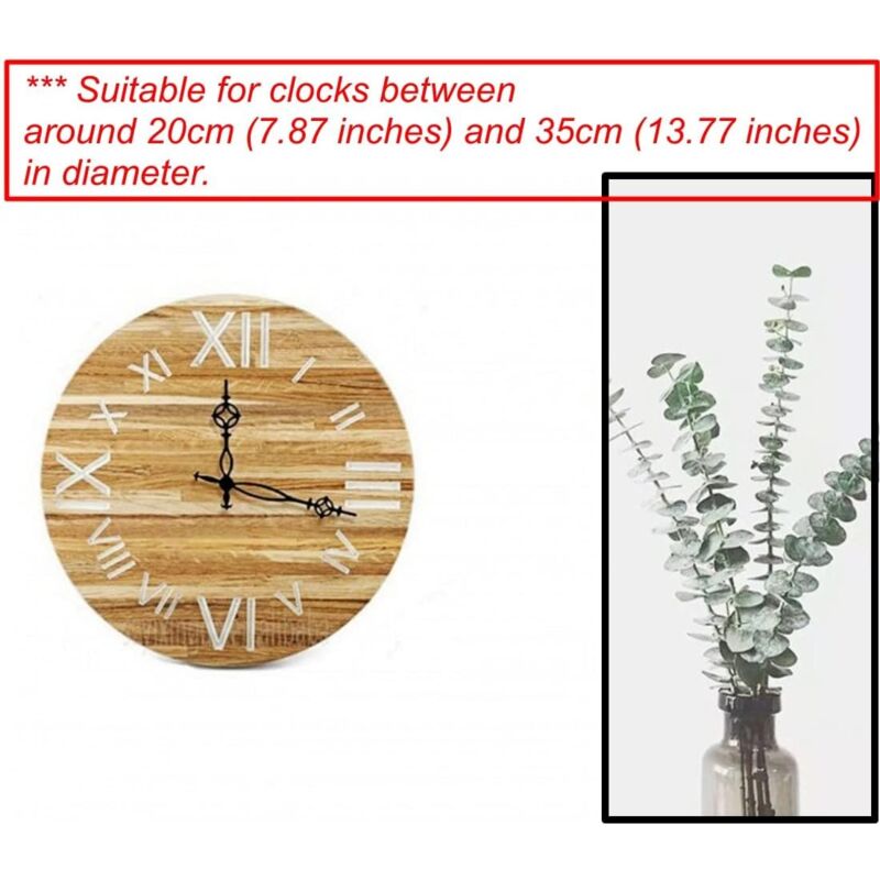 Kit De Remplacement D'Aiguilles De Pendule, 3 Ensembles De Mouvement De